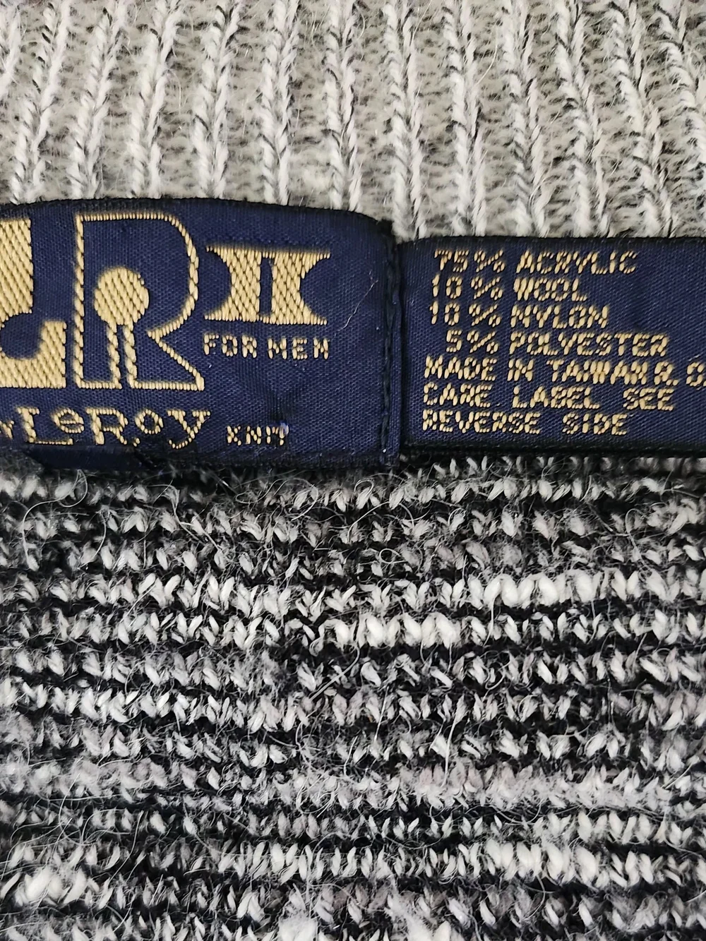 Eclectic Grandpa Vintage LR Cardigan Sweater